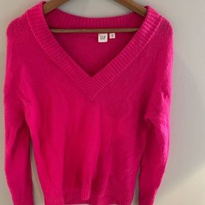 Gap bright pink sweater